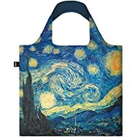 LOQI Museum Vincent Van Gogh The Starry Night Bag Bolsa de Tela y Playa- 50 cm- 20 Liters- Multicolor (Multicolour)- Vg…